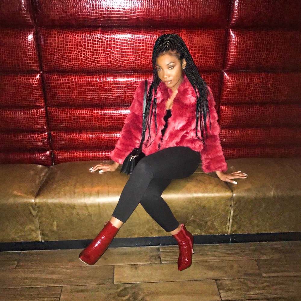 Faux Fur Coat